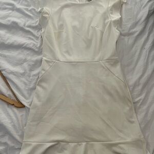 She + Sky White Midi Dress